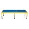 Vestil Adj. Steel Stand, 10-1/2-16-1/2 H, 24 x 60, 10.5 Overall Height, Steel, Yellow AHT-H-2460 - alternate 2